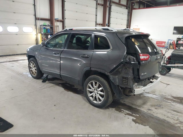 44581112 :رقم المزاد ، 1C4PJMDX8JD522198 vin ، 2018 Jeep Cherokee Limited 4x4 مزاد بيع