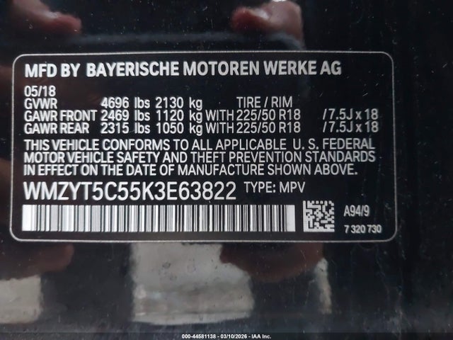 2019 MINI COUNTRYMAN WMZYT5C55K3E63822 Photo 8