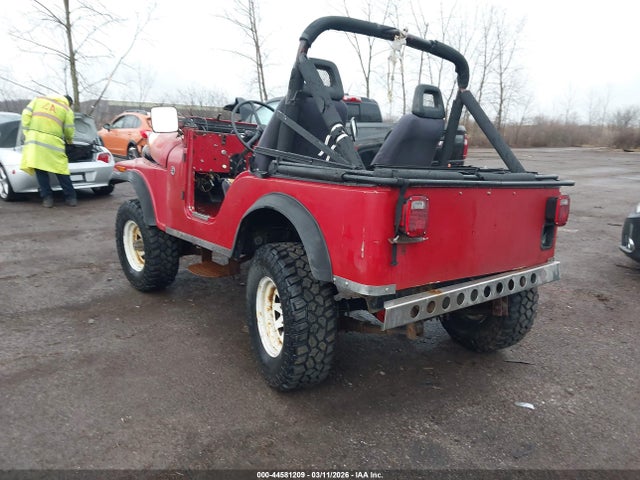 44581209 :رقم المزاد ، 0000J3F835TE30475 vin ، 1973 Jeep Wrangler مزاد بيع
