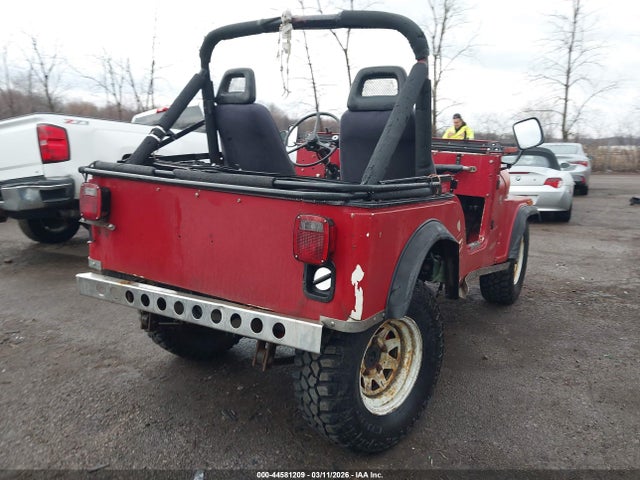 44581209 :رقم المزاد ، 0000J3F835TE30475 vin ، 1973 Jeep Wrangler مزاد بيع