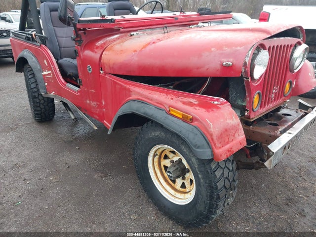 44581209 :رقم المزاد ، 0000J3F835TE30475 vin ، 1973 Jeep Wrangler مزاد بيع