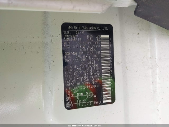 2023 NISSAN ROGUE JN8BT3DD5PW320411 Photo 8