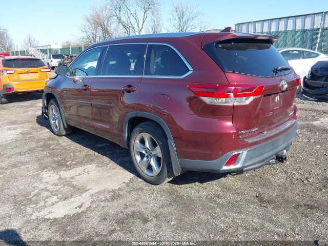 Toyota Highlander Limited 2017 5TDDZRFH8HS356911 Image 3
