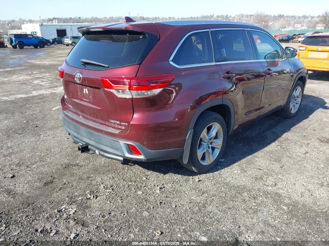 Toyota Highlander Limited 2017 5TDDZRFH8HS356911 Image 4