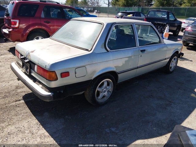 Продаж на аукціоні авто 1982 Bmw 320 I, vin: WBAAG3305C8052403, номер лоту: 44581569
