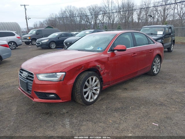 2013 AUDI A4 WAUFFAFL7DN024205 Photo 1