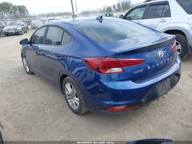 2019 Hyundai Elantra Sel მანქანა იყიდება აუქციონზე, vin: 5NPD84LF8KH416823, აუქციონის ნომერი: 44581619
