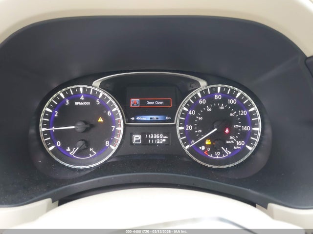 44581720 :رقم المزاد ، 5N1AL0MM1DC347636 vin ، 2013 Infiniti Jx35 مزاد بيع