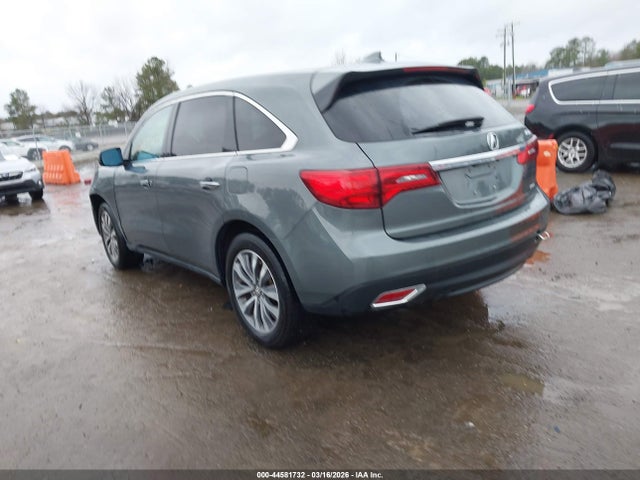 Aukcja sprzedaży 2016 Acura Mdx Technology   Acurawatch Plus Packages/technology Package, vin: 5FRYD4H4XGB005612, numer aukcji: 44581732