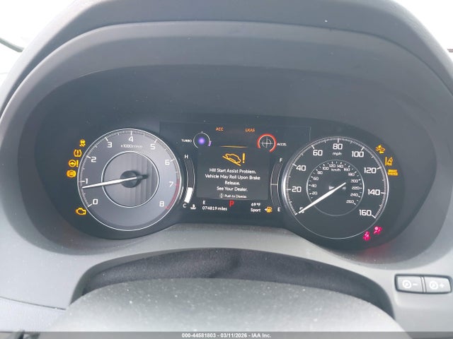 44581803 :رقم المزاد ، 5J8TC1H53LL003702 vin ، 2020 Acura Rdx Technology Package مزاد بيع