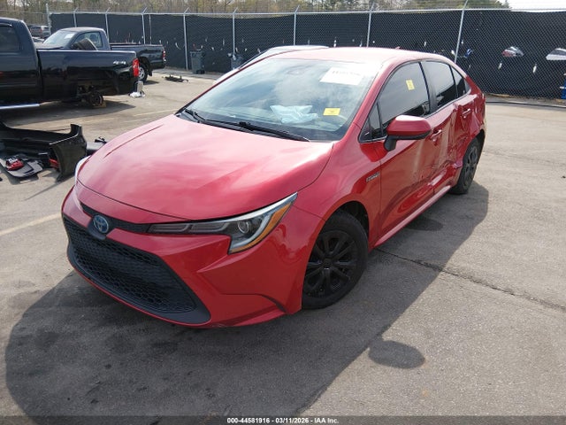 2021 Toyota Corolla Hybrid Le მანქანა იყიდება აუქციონზე, vin: JTDEAMDE2MJ000890, აუქციონის ნომერი: 44581916