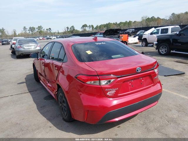 2021 Toyota Corolla Hybrid Le მანქანა იყიდება აუქციონზე, vin: JTDEAMDE2MJ000890, აუქციონის ნომერი: 44581916