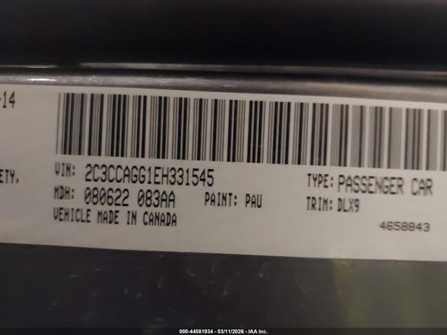 2014 CHRYSLER 300 2C3CCAGG1EH331545 Photo 8