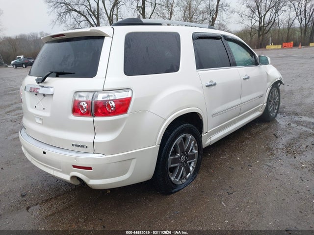 44582089 :رقم المزاد ، 1GKKVTEDXCJ153575 vin ، 2012 Gmc Acadia Denali مزاد بيع