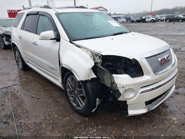 44582089 :رقم المزاد ، 1GKKVTEDXCJ153575 vin ، 2012 Gmc Acadia Denali مزاد بيع