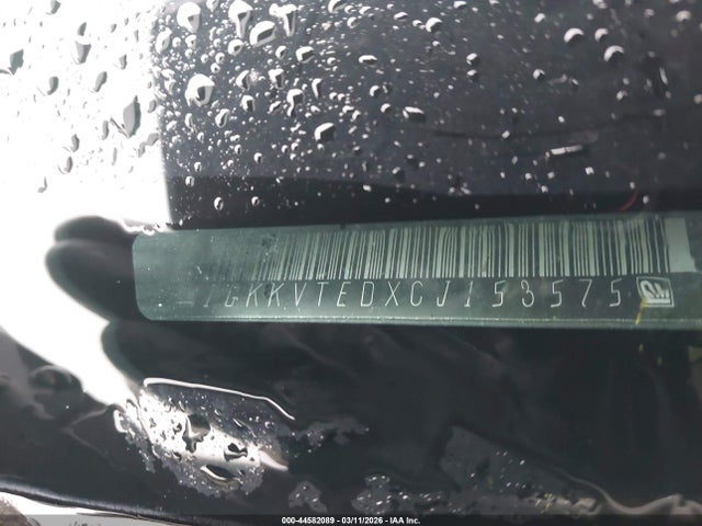 44582089 :رقم المزاد ، 1GKKVTEDXCJ153575 vin ، 2012 Gmc Acadia Denali مزاد بيع
