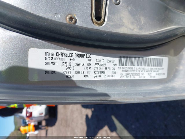 Продаж на аукціоні авто 2014 Ram 1500 Big Horn, vin: 1C6RR7LT5ES385859, номер лоту: 44582140