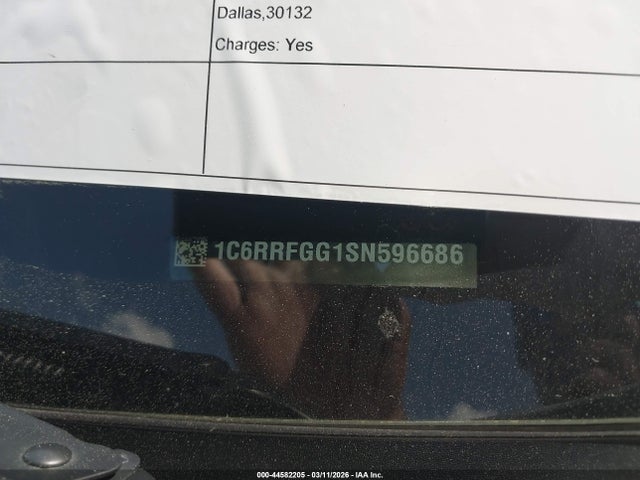 Продажа на аукционе авто 2025 Ram 1500 Tradesman  4x4 5'7 Box, vin: 1C6RRFGG1SN596686, номер лота: 44582205