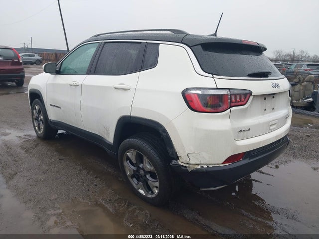 2020 Jeep Compass Limited 4x4 მანქანა იყიდება აუქციონზე, vin: 3C4NJDCBXLT167674, აუქციონის ნომერი: 44582223