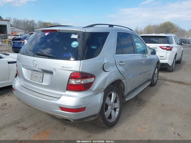 2010 Mercedes-benz Ml 350 4matic მანქანა იყიდება აუქციონზე, vin: 4JGBB8GB1AA559783, აუქციონის ნომერი: 44582373