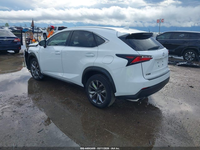 2016 Lexus Nx 200t F Sport მანქანა იყიდება აუქციონზე, vin: JTJYARBZ9G2038497, აუქციონის ნომერი: 44582489