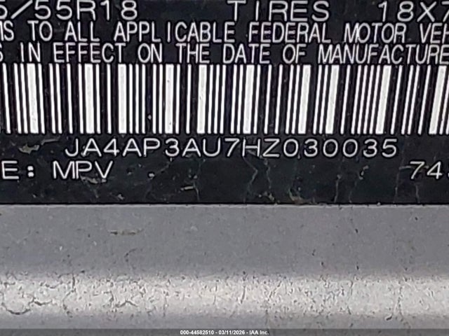 2017 MITSUBISHI OUTLANDER SPORT JA4AP3AU7HZ030035 Photo 8