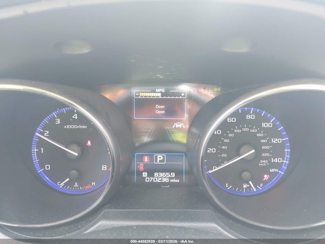 44582539 :رقم المزاد ، 4S4BSANC1K3349399 vin ، 2019 Subaru Outback 2.5i Limited مزاد بيع