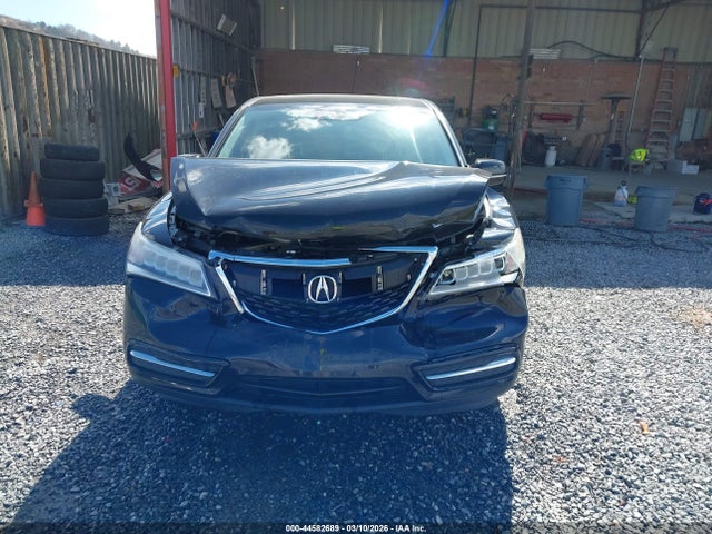 44582689 :رقم المزاد ، 5FRYD4H44GB027282 vin ، 2016 Acura Mdx Technology   Acurawatch Plus Packages/technology Package مزاد بيع