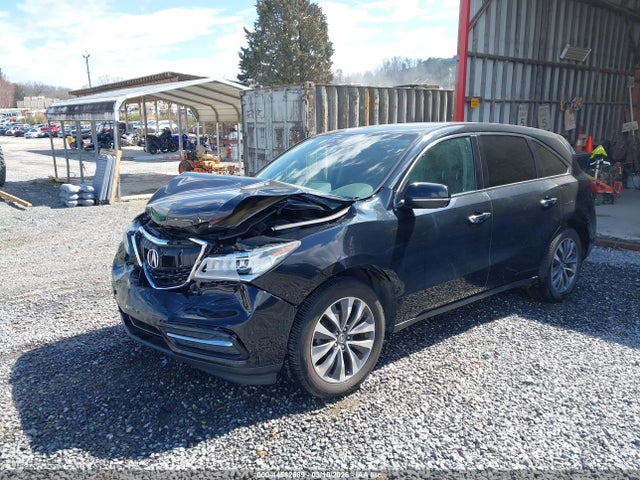 44582689 :رقم المزاد ، 5FRYD4H44GB027282 vin ، 2016 Acura Mdx Technology   Acurawatch Plus Packages/technology Package مزاد بيع