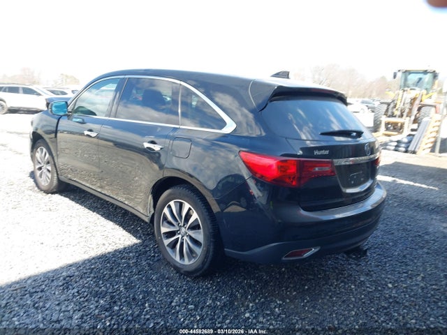 44582689 :رقم المزاد ، 5FRYD4H44GB027282 vin ، 2016 Acura Mdx Technology   Acurawatch Plus Packages/technology Package مزاد بيع