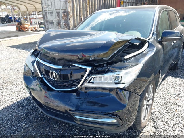 44582689 :رقم المزاد ، 5FRYD4H44GB027282 vin ، 2016 Acura Mdx Technology   Acurawatch Plus Packages/technology Package مزاد بيع