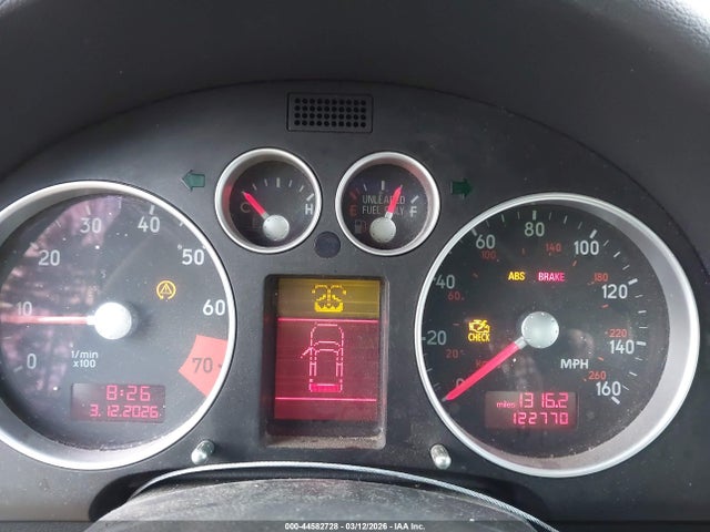 Продажа на аукционе авто 2003 Audi Tt 1.8l, vin: TRUUT28NX31006798, номер лота: 44582728