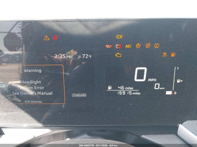 2025 Nissan Kicks Sv Intelligent Awd მანქანა იყიდება აუქციონზე, vin: 3N8AP6CB0SL351128, აუქციონის ნომერი: 44582729