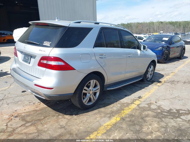 44582817 :رقم المزاد ، 4JGDA5HB1EA296208 vin ، 2014 Mercedes-benz Ml 350 4matic مزاد بيع