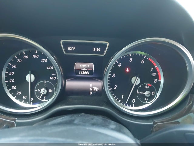44582817 :رقم المزاد ، 4JGDA5HB1EA296208 vin ، 2014 Mercedes-benz Ml 350 4matic مزاد بيع