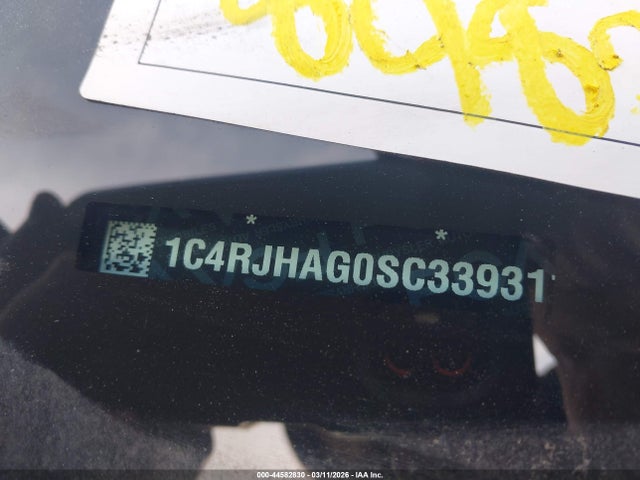 Aukcja sprzedaży 2025 Jeep Grand Cherokee Altitude X 4x4, vin: 1C4RJHAG0SC339311, numer aukcji: 44582830