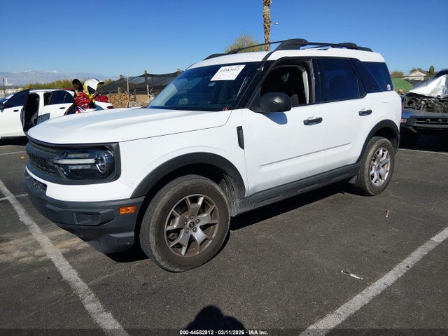 2021 Ford Bronco Sport მანქანა იყიდება აუქციონზე, vin: 3FMCR9A66MRA57430, აუქციონის ნომერი: 44582912