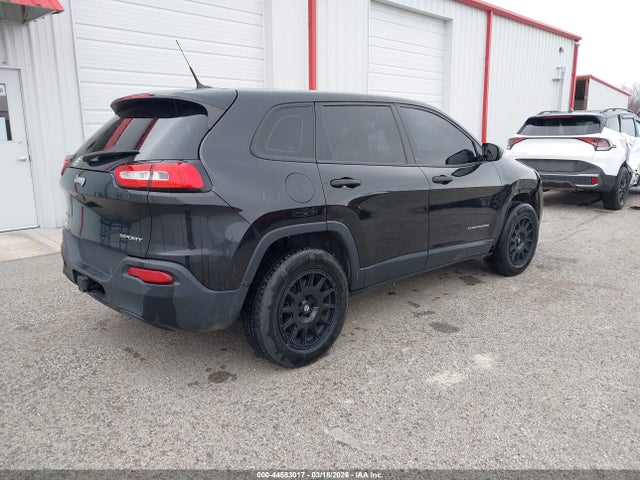 2015 Jeep Cherokee Sport მანქანა იყიდება აუქციონზე, vin: 1C4PJMAB0FW742391, აუქციონის ნომერი: 44583017