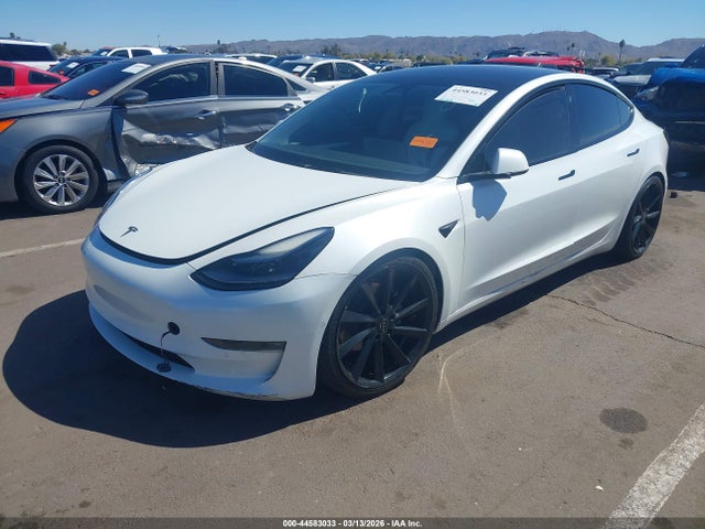 2022 Tesla Model 3 Long Range Dual Motor All-wheel Drive მანქანა იყიდება აუქციონზე, vin: 5YJ3E1EB7NF178673, აუქციონის ნომერი: 44583033