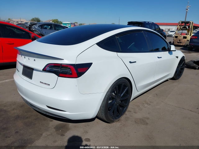 2022 Tesla Model 3 Long Range Dual Motor All-wheel Drive მანქანა იყიდება აუქციონზე, vin: 5YJ3E1EB7NF178673, აუქციონის ნომერი: 44583033