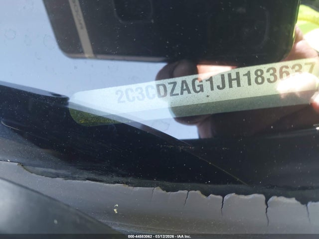 Dodge Challenger Sxt 2018 2C3CDZAG1JH183637 Image 9