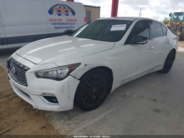 Aukcja sprzedaży 2018 Infiniti Q50 3.0t Luxe, vin: JN1EV7AP8JM358584, numer aukcji: 44583095