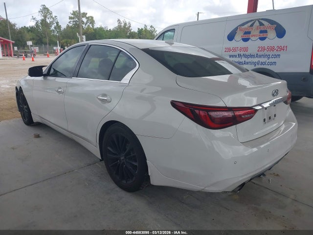 Aukcja sprzedaży 2018 Infiniti Q50 3.0t Luxe, vin: JN1EV7AP8JM358584, numer aukcji: 44583095