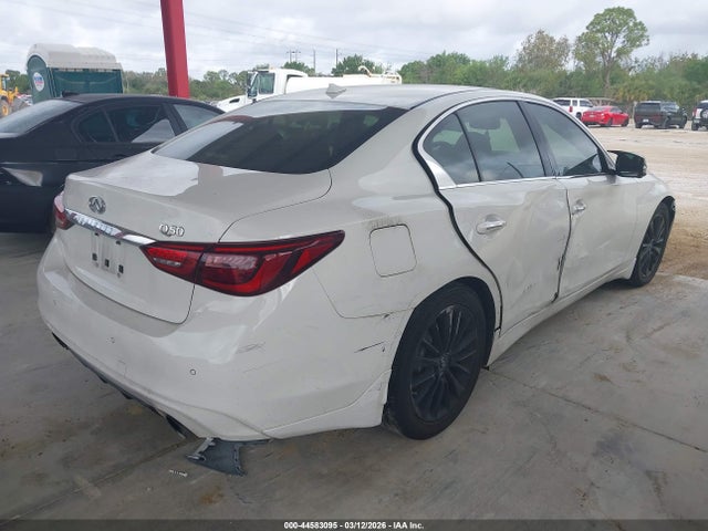 Aukcja sprzedaży 2018 Infiniti Q50 3.0t Luxe, vin: JN1EV7AP8JM358584, numer aukcji: 44583095