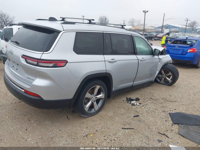 Продаж на аукціоні авто 2021 Jeep Grand Cherokee L Limited 4x4, vin: 1C4RJKBG5M8185678, номер лоту: 44583186