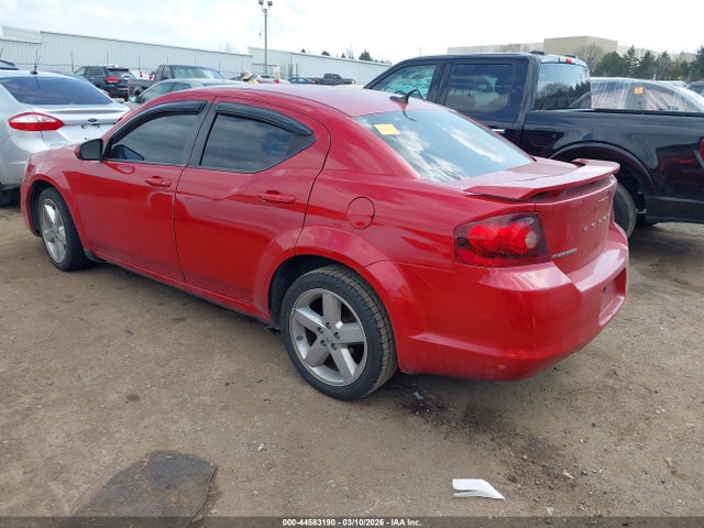 44583190 :رقم المزاد ، 1C3CDZCB8DN716001 vin ، 2013 Dodge Avenger Sxt مزاد بيع