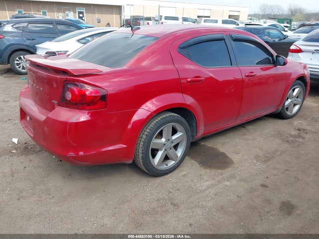 44583190 :رقم المزاد ، 1C3CDZCB8DN716001 vin ، 2013 Dodge Avenger Sxt مزاد بيع