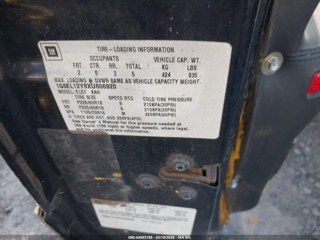 1999 CADILLAC ELDORADO 1G6EL12Y8XU606920 Photo 8