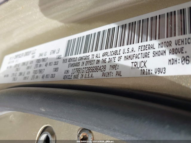 Aukcja sprzedaży 2011 Ram Ram 1500 St, vin: 1D7RB1GT2BS696428, numer aukcji: 44583312