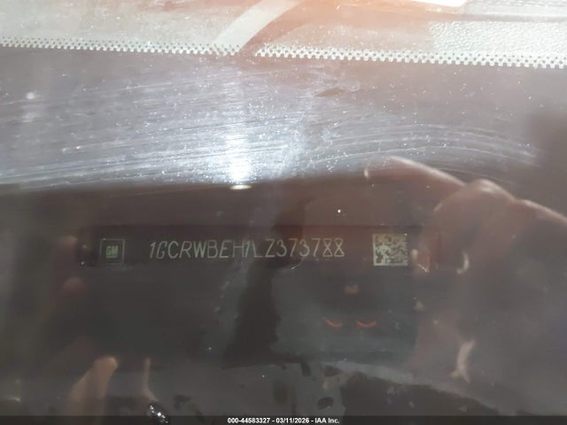 1GCRWBEH1LZ373788 Chevrolet Silverado 1500 2wd Standard Bed Custom